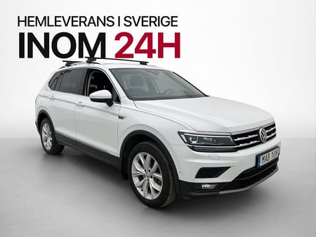 Volkswagen Tiguan Allspace 7-sätes 4M 7-Sit Drag Kamera Värmare MOMS