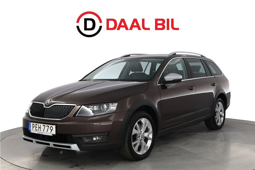 Bild 1 av Škoda Octavia Scout 2.0 TDI 4x4 184HK PREMIUM DRAG VÄRMARE CANTON® B-KAMERA