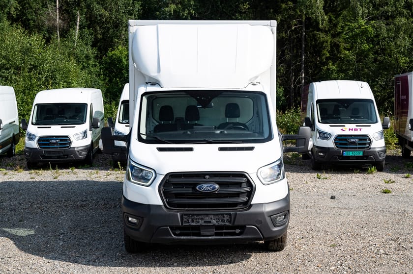 Bilde 3 av Ford Transit 350 Karosseri Cab 2.0 EcoBlue skapbil Auksjon! Les tekst!