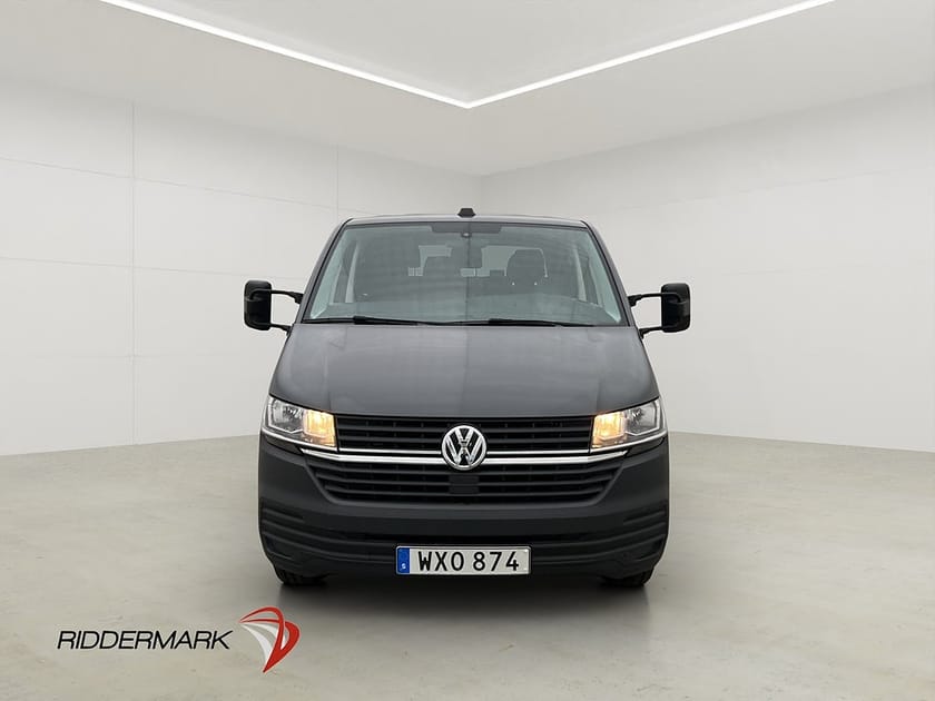 Bild 5 av Volkswagen Transporter Chassi Dubbelhytt FLAKBIL 6-Sits Värm Moms