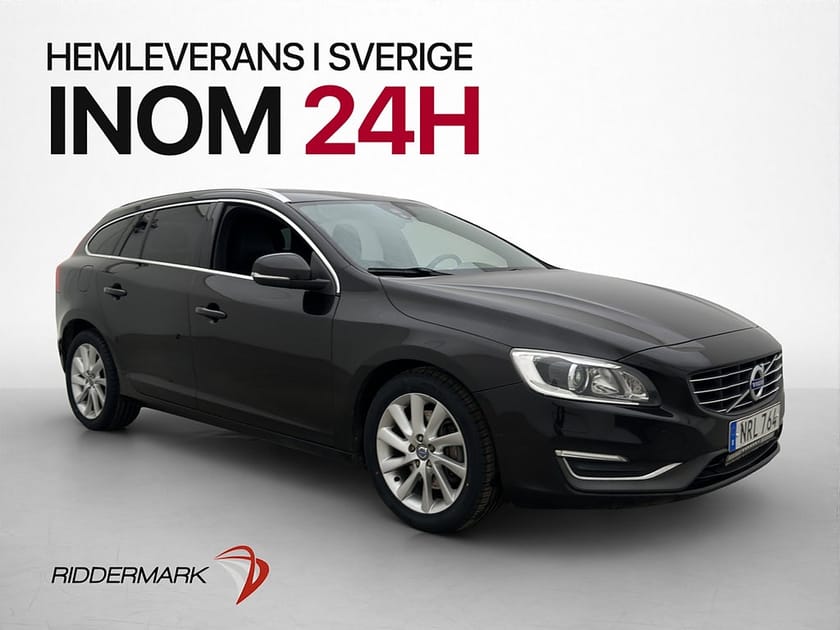 Bild 2 av Volvo V60 D4 AWD 181hk Summum Värm VoC Skinn Drag