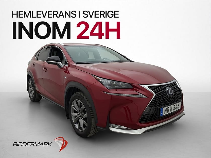 Bild 3 av Lexus NX 300h AWD F-Sport Kamera Rattvärme Skinn Adapt-Fart