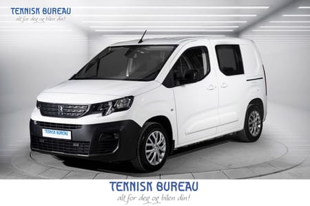 Peugeot Partner L1 Mester 1,5d 130 HK L1, Automat, Innredning++