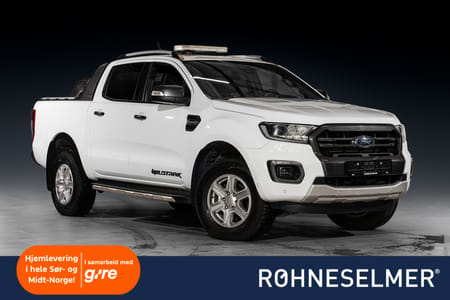 Ford Ranger Dobbelcab Wildtrak|Skinn|3.500kg Krok|ACC|Høy/Lavgir+++