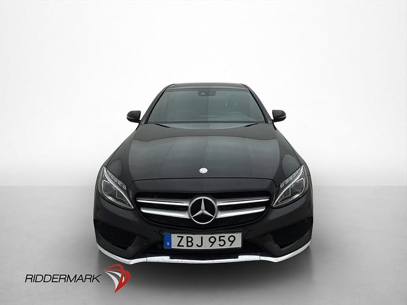 Bild 2 av Mercedes-Benz C 200 C200 184hk AMG Navi Burmester Skinn M-Värmare