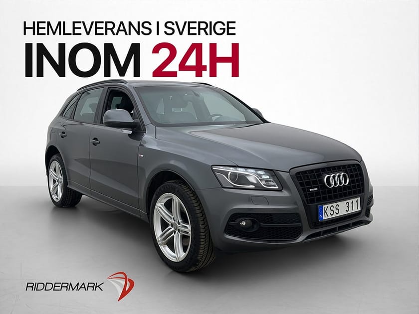 Bild 3 av Audi Q5 3.0 TDI V6 Quattro S-Line Pano Drag Värmare Navi