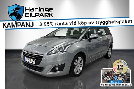 Peugeot 5008 7-Seater 7-Sits1.6 e-HDi /Panorama/ GPS/Ny kamrem/SUPERDEAL 3,95