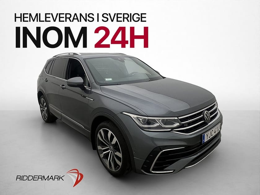 Bild 1 av Volkswagen Tiguan Allspace 5-sätes R-Line Kamera Drag CarPlay Adapt