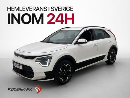 Kia Niro EV 204hk Action Kamera Navi CarPlay Rattvärme MOMS
