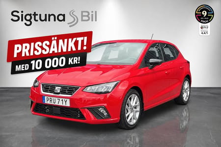 SEAT Ibiza 1.0 TSI 110HK DSG7 FR / Digital Cockpit / Sensorer