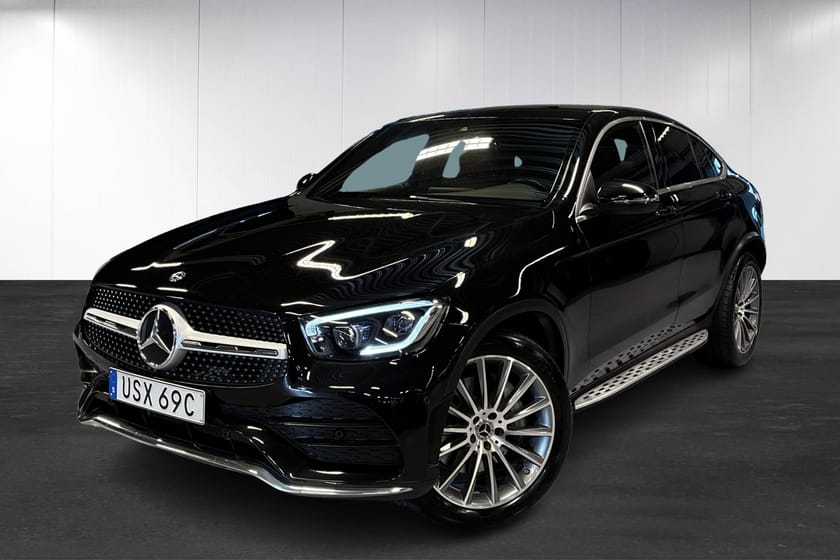 Bild 1 av Mercedes-Benz GLC 220 d Coupé 4MATIC 4M 9G | AMG | Burmester | Drag | Navi | Läder |