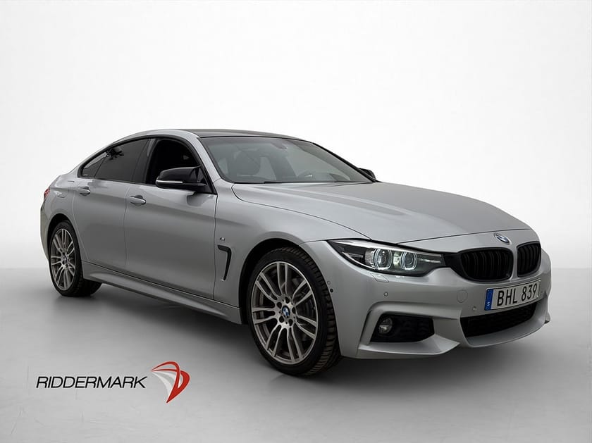 Bild 3 av BMW 430i xDrive Gran Coupé 430 M Sport Dragkrok Kamera Skinn Cockpit