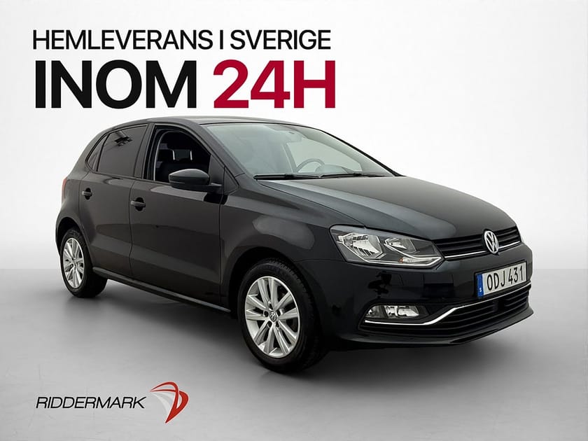 Bild 1 av Volkswagen Polo 1.2 TSI 90hk Farthållare Bluetooth P-sensor