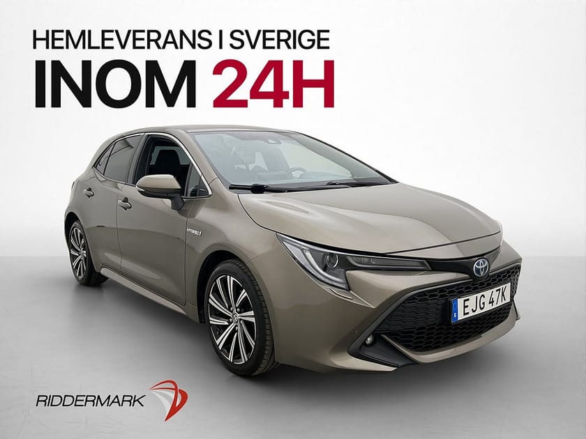 Bild 1 av Toyota Corolla Hybrid 122hk Style Kamera Halvskinn Keyless