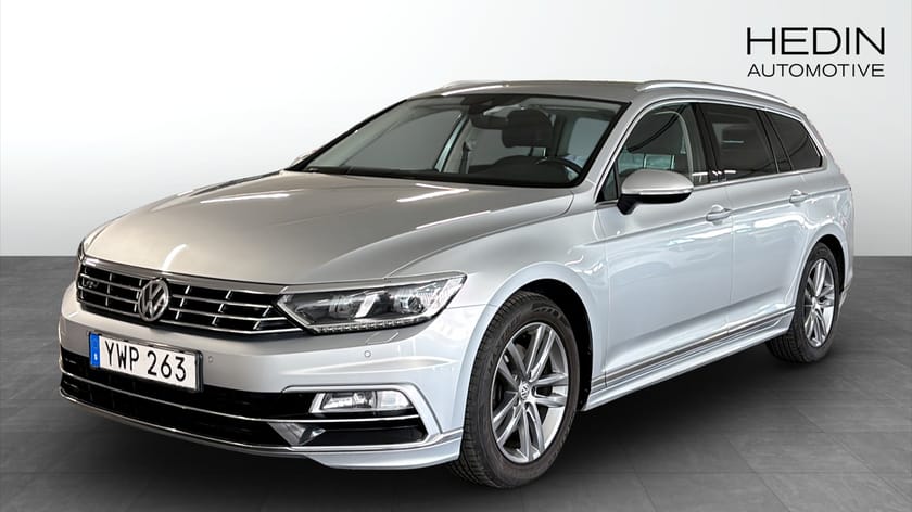 Bild 1 av Volkswagen Passat Sportscombi GT 2.0 TDI R-line Executive Värmare Dragkrok Skinn