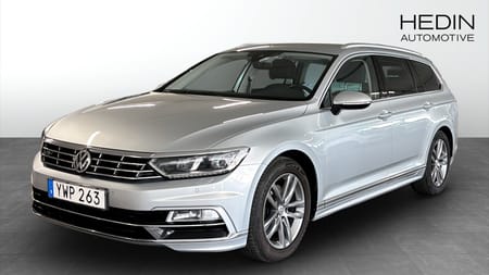 Volkswagen Passat Sportscombi GT 2.0 TDI R-line Executive Värmare Dragkrok Skinn