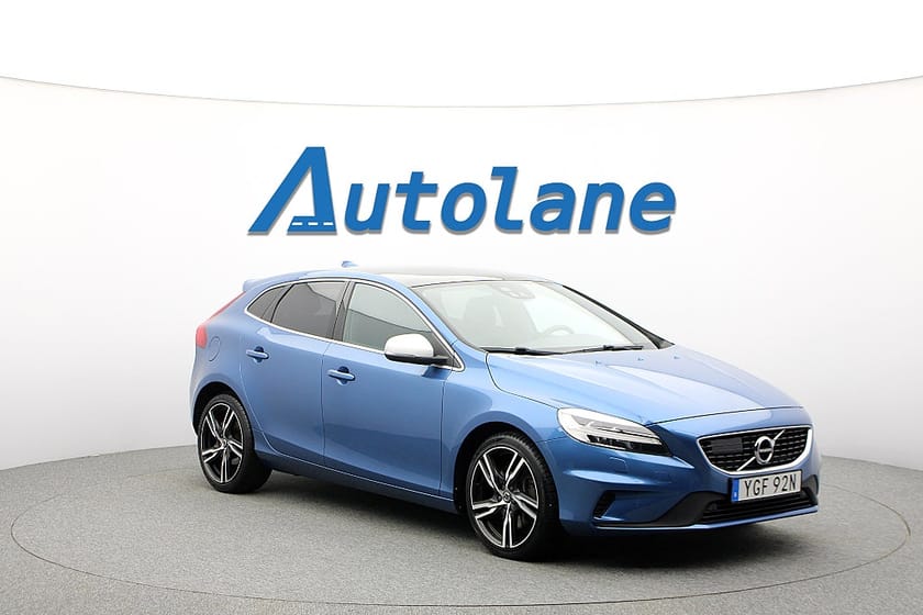 Bild 1 av Volvo V40 T3 R-Design, Panorama, H/K, Kamera 152hk