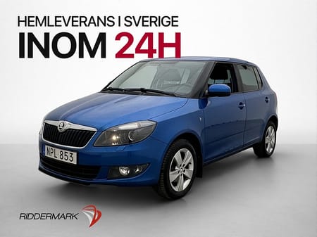 Škoda Fabia Skoda 1.2 TSI 86hk Ambition 2-Brukare P-Sensorer