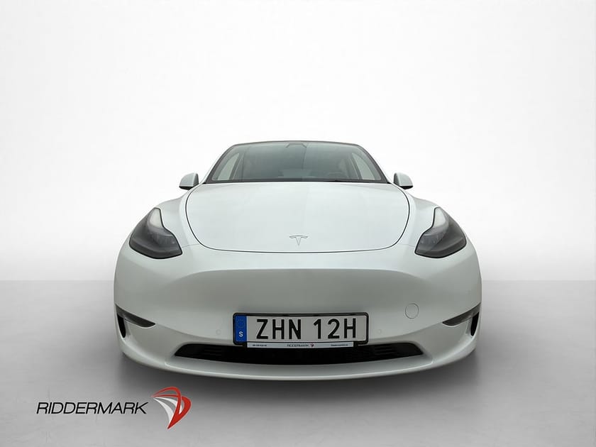 Bild 3 av Tesla Model Y Long Range AWD Dragkrok Skinn Pano En ägare