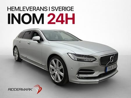 Volvo V90 D5 235hk AWD Inscription Skinn Värmare Kamera VOC