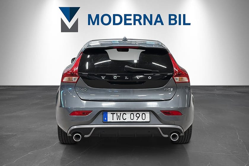 Bild 5 av Volvo V40 D2 Geartronic R-Design 120hk D-värm Adaptiv BLIS B-kam