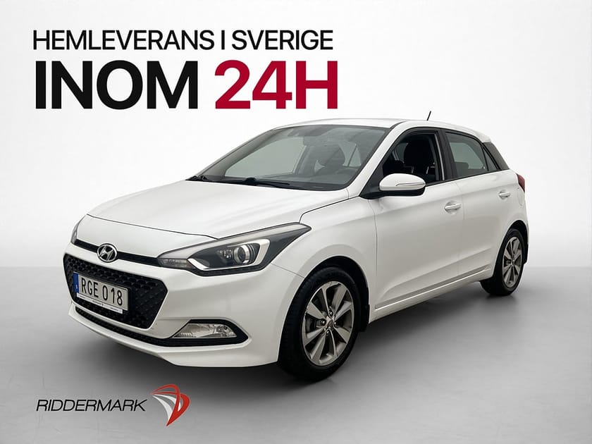 Bild 3 av Hyundai i20 1.4 101hk Premium Rattvärme Bluetooth
