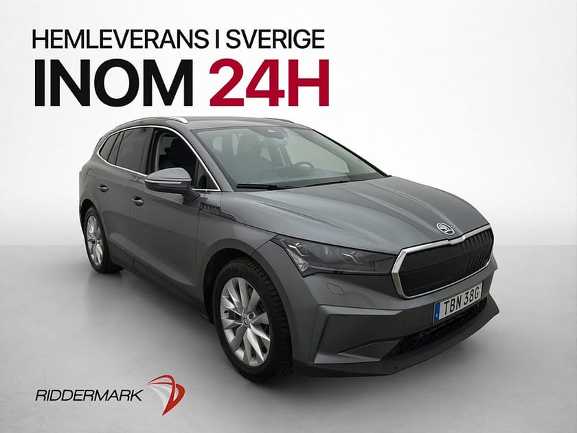 Bild 1 av Škoda Enyaq iV 80x Skoda 265hk AWD Kamera CarPlay Navi Dragkrok MOMS