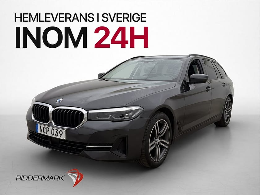 Bild 3 av BMW 520d xDrive Touring 190hk Kamera Skinn CarPlay Dragkrok