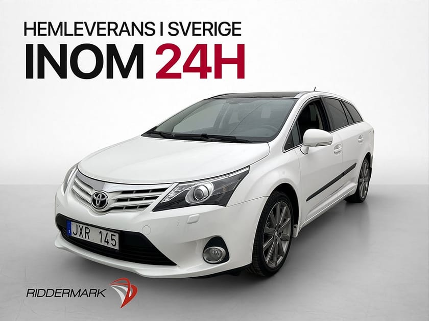 Bild 3 av Toyota Avensis Kombi 147hk Premium Skinn Pano Kamera M-värm Drag