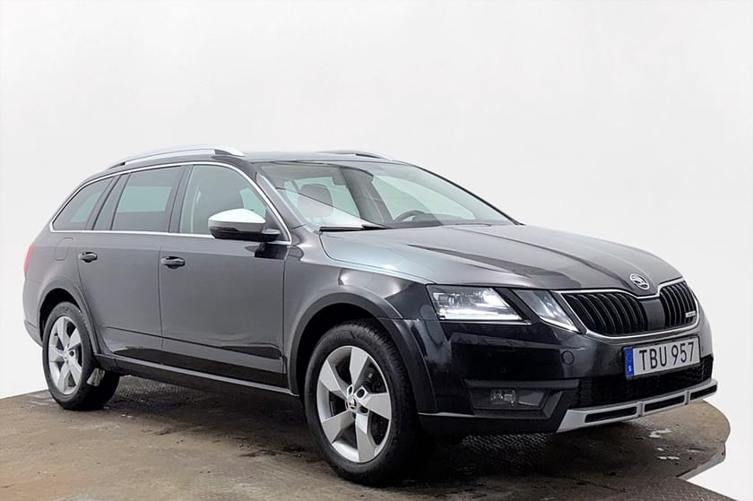 Bild 4 av Škoda Octavia Scout 2.0 4x4 Premium Drag Läder/Alcantara Navi Kamera Värmare CANTON