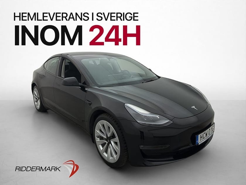 Bild 1 av Tesla Model 3 Long Range AWD Värmepump Autopilot MOMS