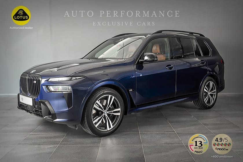 Bild 1 av BMW X7 M60i xDrive 530hk 6-sits Obs! Spec. / Hemleverans /
