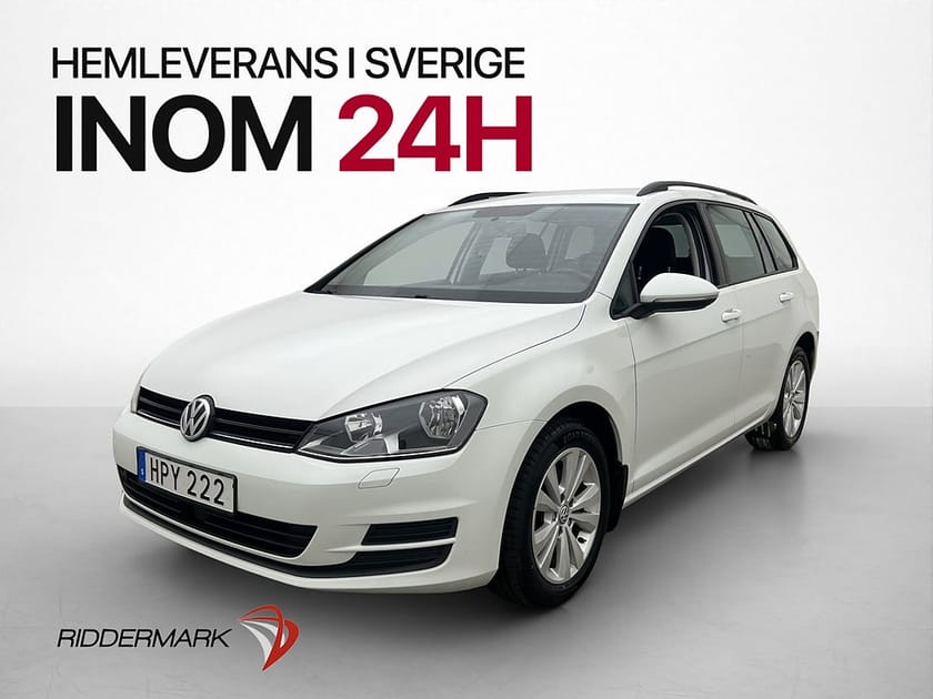 Bild 1 av Volkswagen Golf Sportscombi SC 1.6 TDI 110hk 4M M&K Värm Kamera Dragkrok