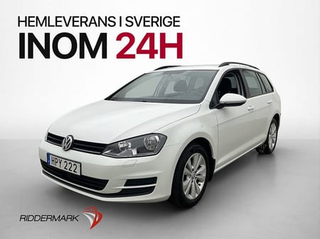 Volkswagen Golf Sportscombi SC 1.6 TDI 110hk 4M M&K Värm Kamera Dragkrok