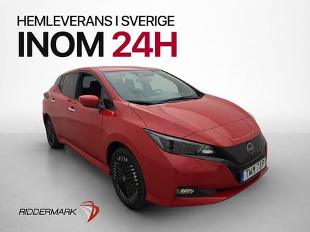 Nissan Leaf e+ 217hk N-Connecta 360° Navi Rattvärme MOMS