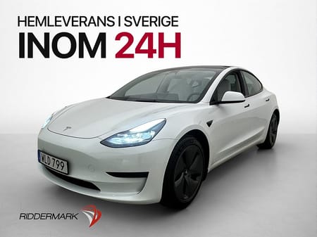 Tesla Model 3 Standard Range Värmepump Autopilot Rattvärme