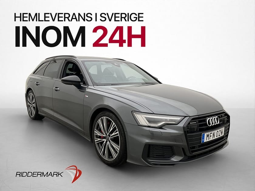 Bild 1 av Audi A6 Avant 55 TFSI e quattro 367hk Q S-line Matrix Navi Kamera B&O Drag