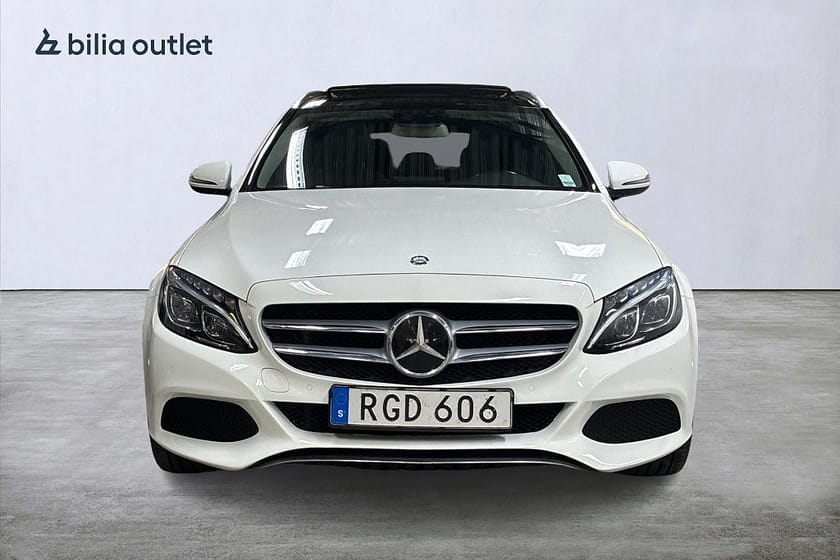Bild 3 av Mercedes-Benz C 200 T d red Avantgarde 136hk Panorama Navi Drag Burmester
