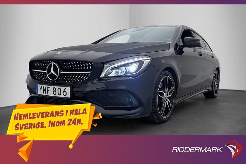 Bild 3 av Mercedes-Benz CLA 220 d 4MATIC Shooting Brake 220d SB AMG Pano Kamera CarPlay