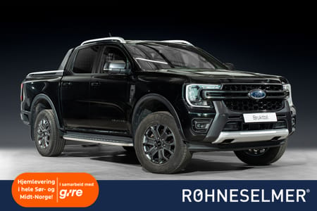 Ford Ranger Dobbelcab 3.0 V6 AWD Wildtrak Krok 360Kam El.rulledeksel BLIS ++