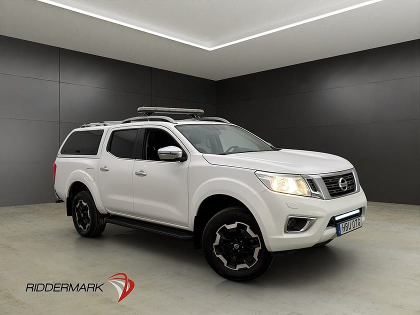 Bild 1 av Nissan Navara Dubbelhytt 2.3 dCi 4WD Drag B-Kam Kåpa Diff V-Inredd Moms