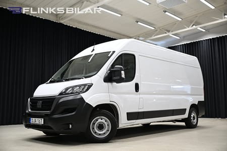 Fiat Ducato Skåpbil 140HK L3H2 Drag Värmare GPS Backkamera 7707Mil Moms