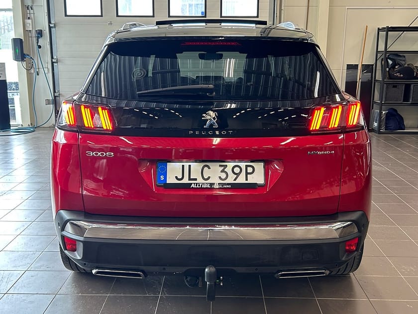 Bild 5 av Peugeot 3008 HYBRID4 300 GT ULT BUSINESS AUT Drag/Kamera/Navi/Pano/Skinn