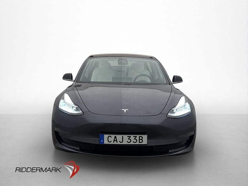 Bild 3 av Tesla Model 3 Long Range AWD Ljus Interiör Pano Kamera Skinn