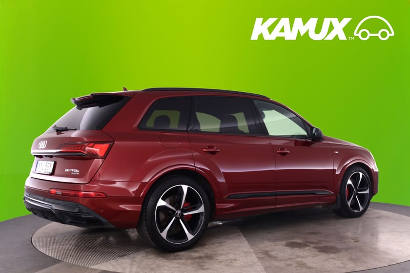 Bild 2 av Audi Q7 60 TFSI e quattro 462hk S-Line 21" Laser Kamera B&O Drag Keyless Navi Matrix