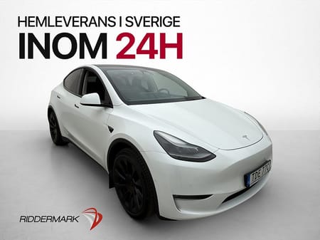 Tesla Model Y Long Range AWD Svensksåld Panorama Drag