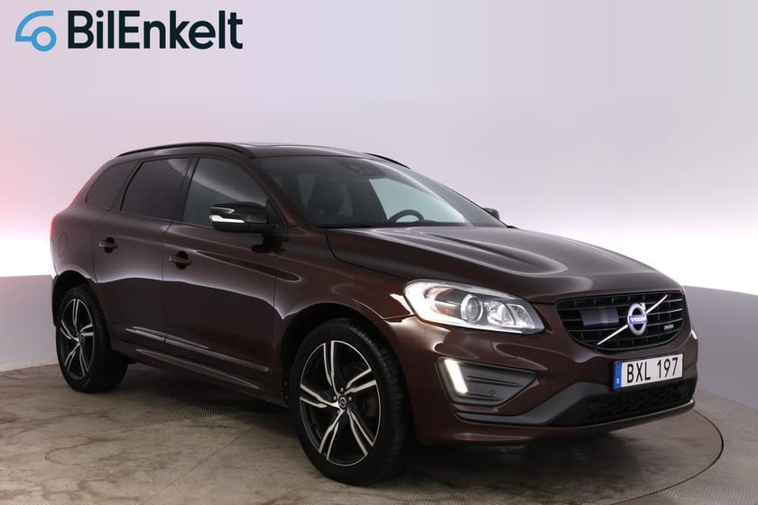 Bild 1 av Volvo XC60 D5 AWD Black R Panorama Drag Kamera