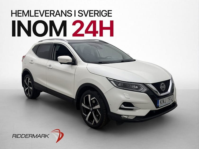 Bild 3 av Nissan Qashqai 1.3 DIG-T 160hk Tekna Pano 360° Navi Drag