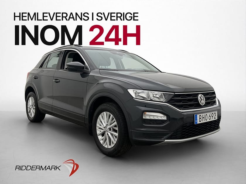 Bild 1 av Volkswagen T-Roc 1.0 TSI 116hk Värmare P-Sensorer CarPlay