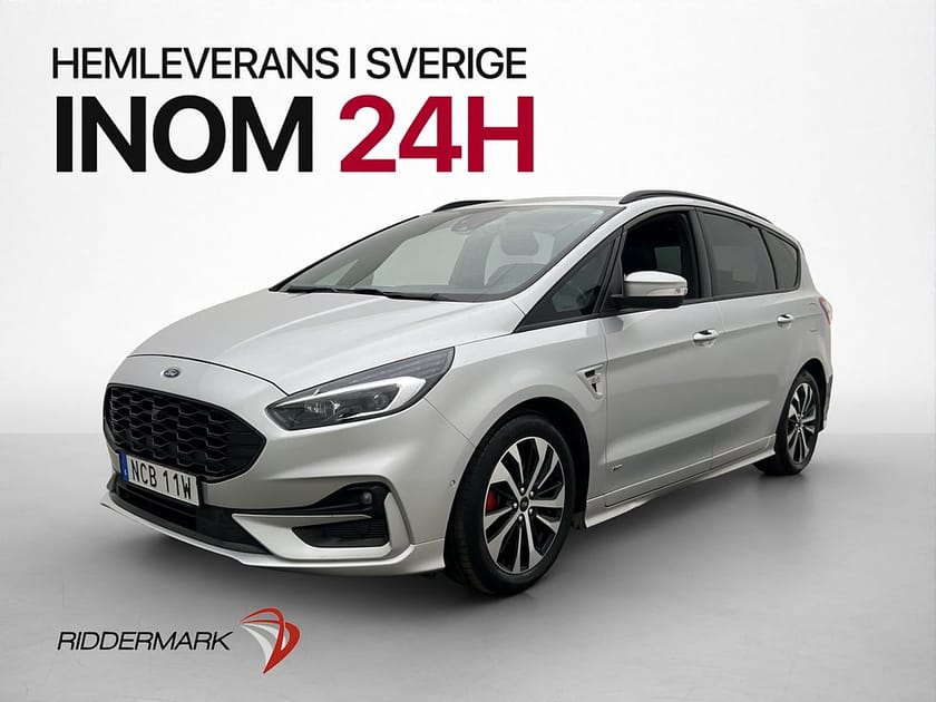 Bild 4 av Ford S-Max AWD ST-Line 7sits Värmare Carplay Navi Drag 190hk